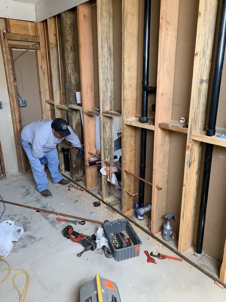 Commercial rough-in plumbing for Trenchless Sewer Repair in Taylorsville